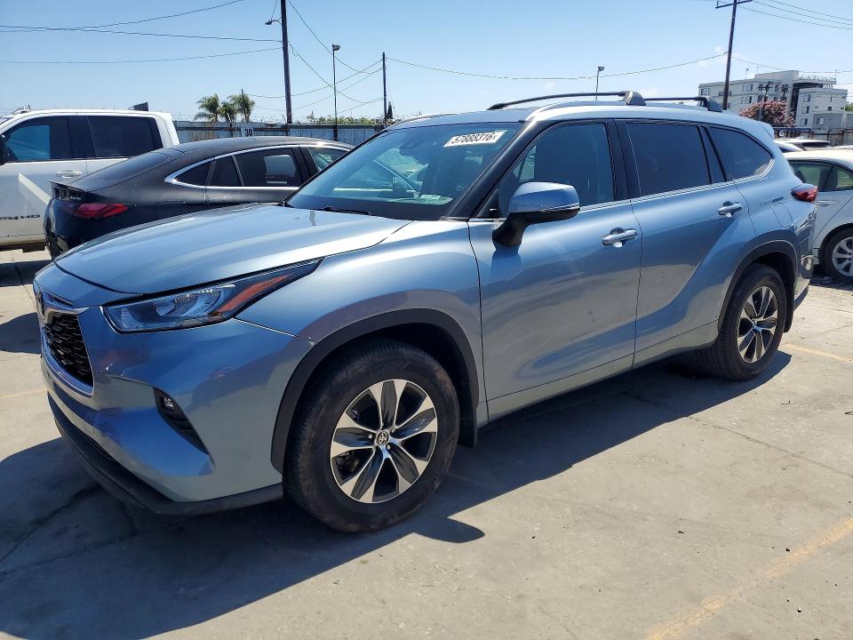 Aukcja sprzedaży 2020 Toyota Highlander, vin: 5TDHZRBH2LS038637, numer aukcji: 57888316