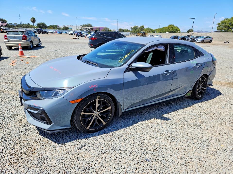 Продаж на аукціоні авто 2021 Honda Civic, vin: SHHFK7G49MU204128, номер лоту: 57081716
