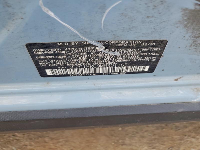 55763916 :رقم المزاد ، JF2GTHRC9MH301165 vin ، 2021 Subaru Crosstrek مزاد بيع