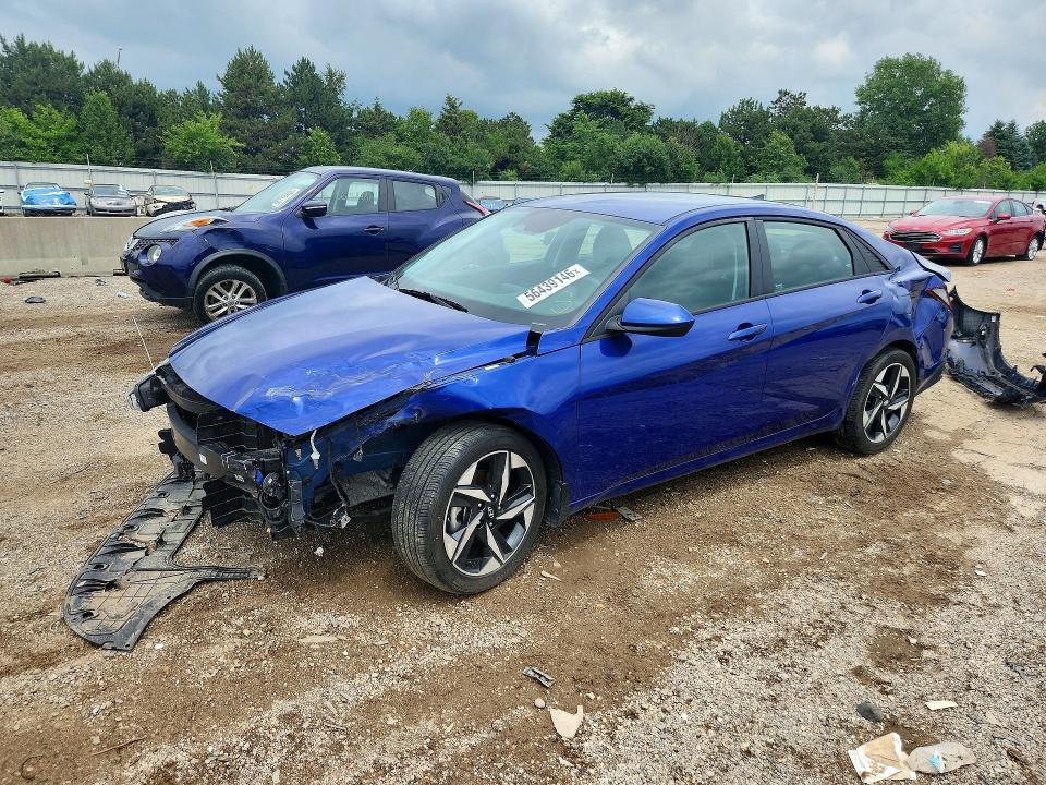 56439146 :رقم المزاد ، KMHLS4AG9PU449931 vin ، 2023 Hyundai Elantra مزاد بيع