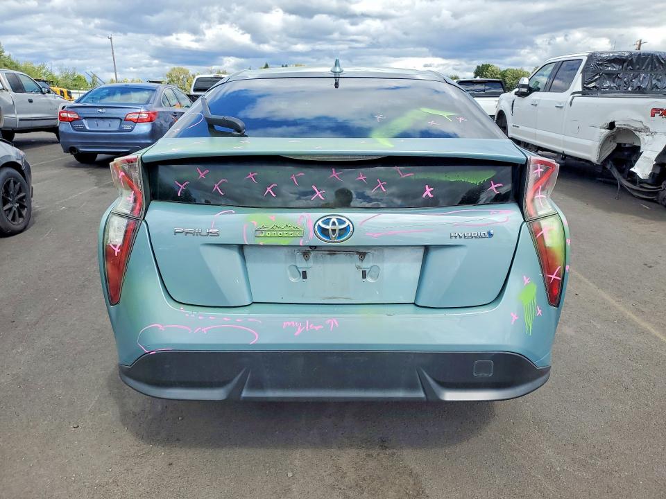 2016 Toyota Prius მანქანა იყიდება აუქციონზე, vin: JTDKARFU3G3019803, აუქციონის ნომერი: 56655066