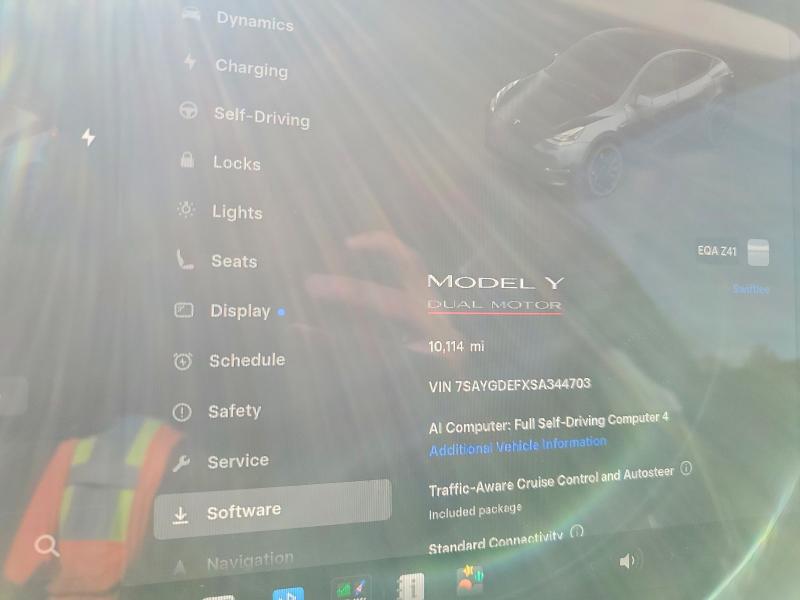 Aukcja sprzedaży 2025 Tesla Model Y, vin: 7SAYGDEFXSA344703, numer aukcji: 58577266