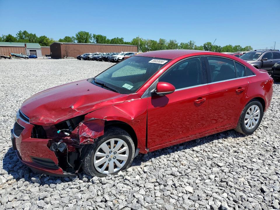55653656 :رقم المزاد ، 1G1PF5S99B7193399 vin ، 2011 Chevrolet Cruze مزاد بيع