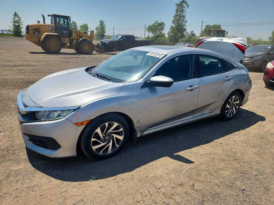 Продаж на аукціоні авто 2016 Honda Civic, vin: 2HGFC2F75GH006577, номер лоту: 59183746