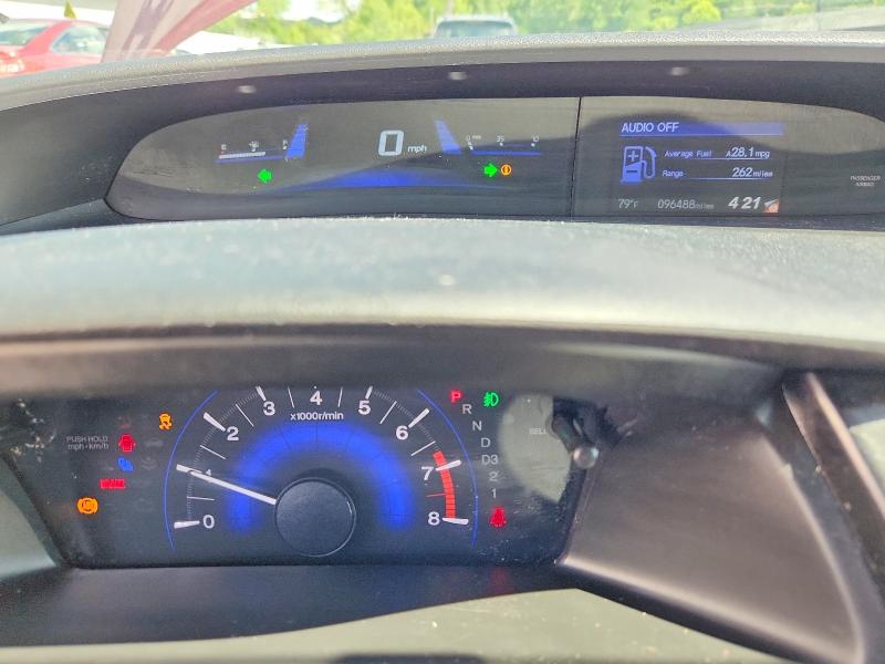 Продаж на аукціоні авто 2013 Honda Civic, vin: 19XFB2F92DE042379, номер лоту: 57567136