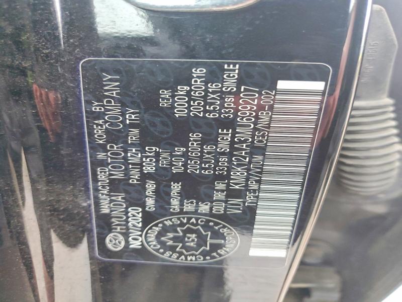 Aukcja sprzedaży 2021 Hyundai Kona, vin: KM8K12AA3MU699207, numer aukcji: 56680256