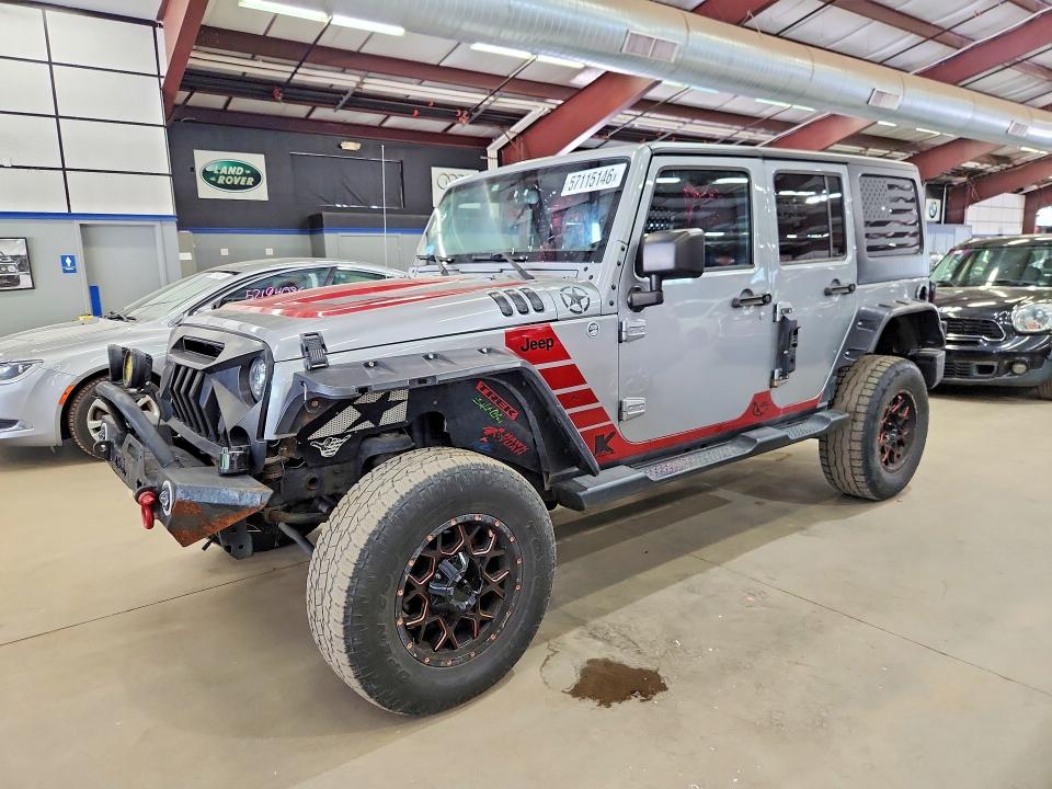 57115146 :رقم المزاد ، 1C4BJWDG9FL522990 vin ، 2015 Jeep Wrangler Unlimited مزاد بيع
