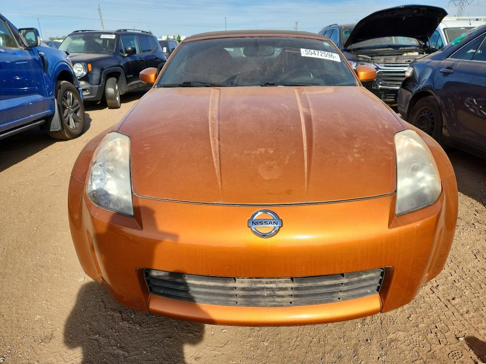 2004 Nissan 350z მანქანა იყიდება აუქციონზე, vin: JN1AZ36A04M251663, აუქციონის ნომერი: 55472596