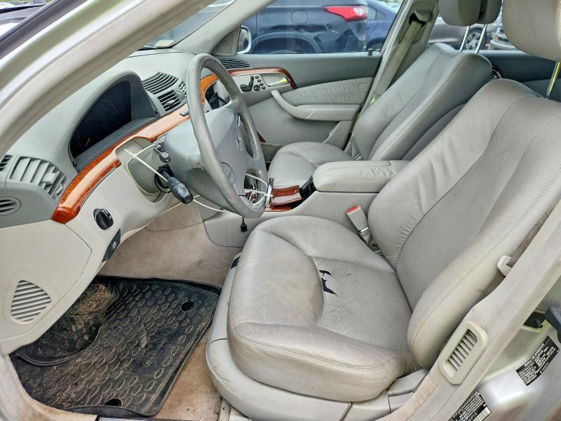 2003 Mercedes-benz S მანქანა იყიდება აუქციონზე, vin: WDBNG83J53A349138, აუქციონის ნომერი: 54560146