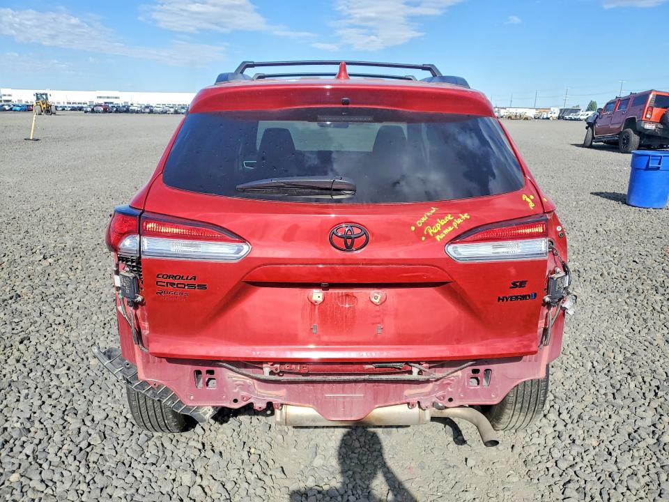 Продажа на аукционе авто 2024 Toyota Corolla Cross Hybrid, vin: 7MUFBABG0RV044584, номер лота: 57814596