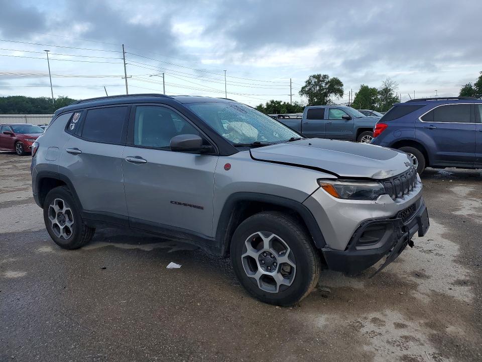 Aukcja sprzedaży 2022 Jeep Compass, vin: 3C4NJDDB9NT155257, numer aukcji: 56309996
