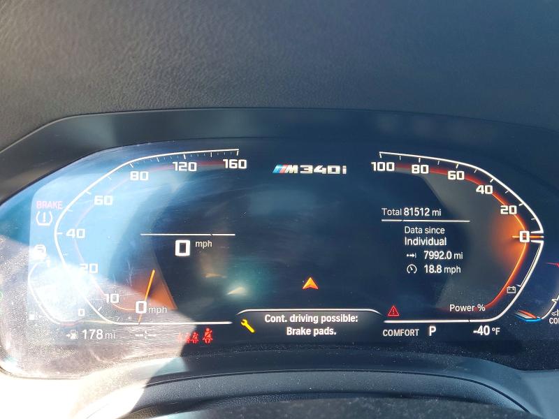 Aukcja sprzedaży 2021 Bmw M340i, vin: WBA5U7C02MFL29085, numer aukcji: 57007716
