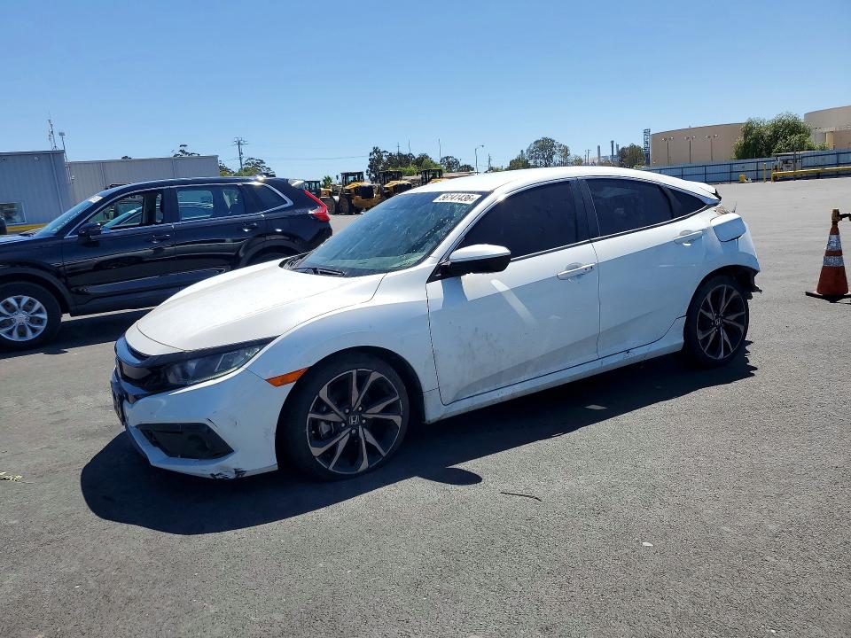 2021 Honda Civic მანქანა იყიდება აუქციონზე, vin: 2HGFC2F89MH512496, აუქციონის ნომერი: 56141436