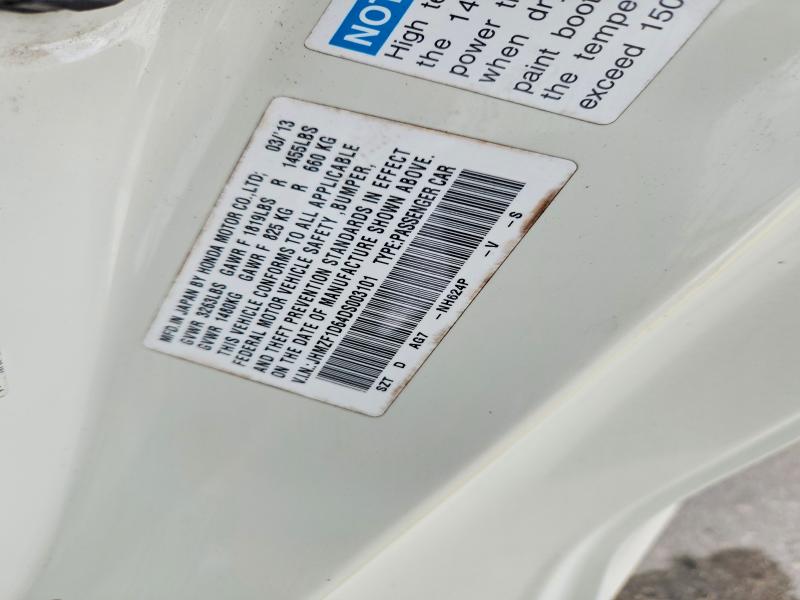 Продаж на аукціоні авто 2013 Honda Cr-z, vin: JHMZF1D64DS003101, номер лоту: 58431516