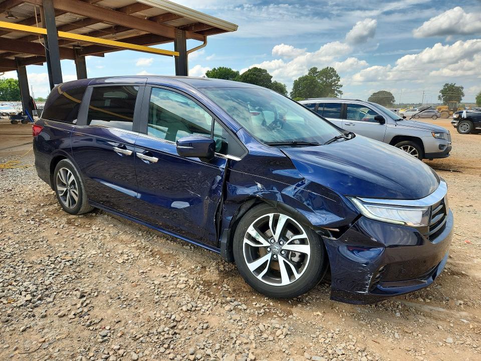 57524446 :رقم المزاد ، 5FNRL6H89PB025177 vin ، 2023 Honda Odyssey مزاد بيع