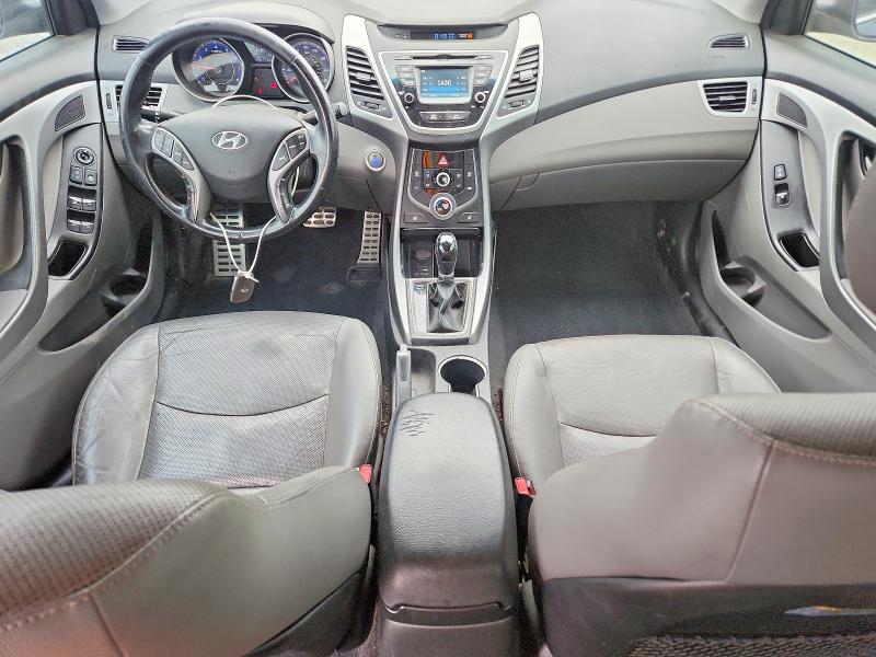 2014 Hyundai Elantra მანქანა იყიდება აუქციონზე, vin: KMHDH4AH1EU075307, აუქციონის ნომერი: 55797436