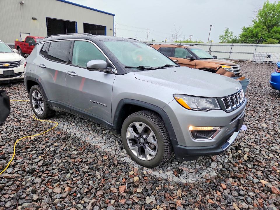 2020 Jeep Compass მანქანა იყიდება აუქციონზე, vin: 3C4NJDCB7LT163808, აუქციონის ნომერი: 57010616