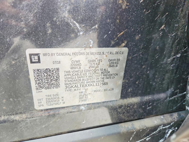 58219526 :رقم المزاد ، 3GKALTEXXKL117565 vin ، 2019 Gmc Terrain مزاد بيع