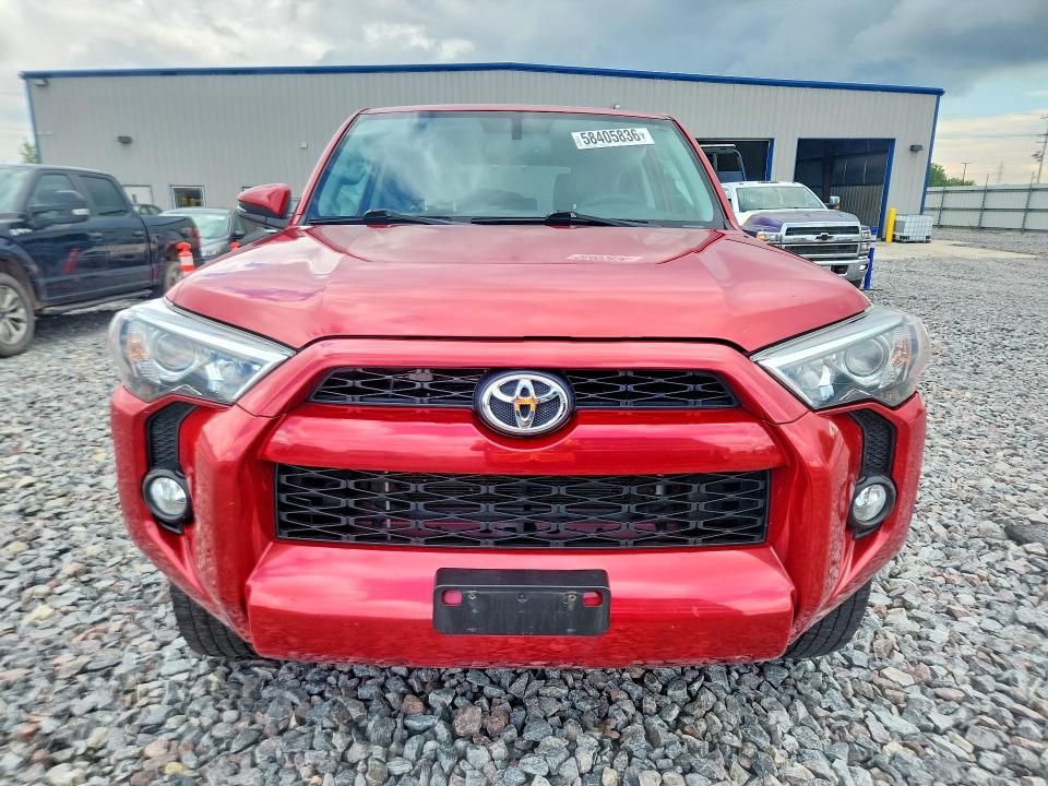 Продажа на аукционе авто 2018 Toyota 4runner, vin: JTEBU5JR2J5610148, номер лота: 58405836