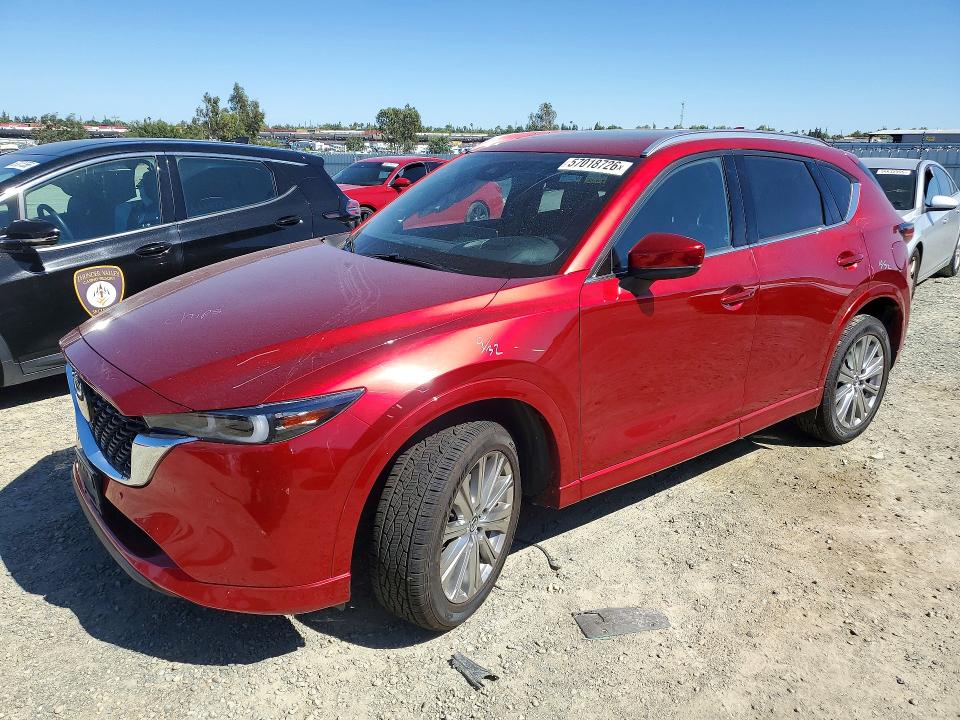 57018726 :رقم المزاد ، JM3KFBXY9N0645811 vin ، 2022 Mazda Cx-5 مزاد بيع