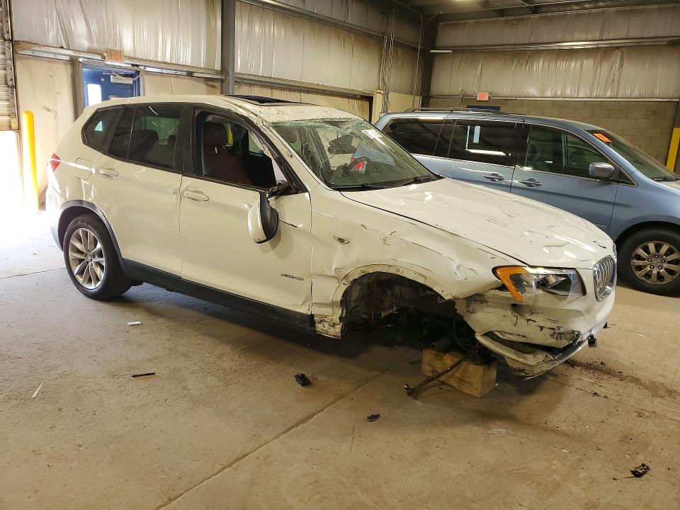 2013 Bmw X3 მანქანა იყიდება აუქციონზე, vin: 5UXWX9C58D0A25558, აუქციონის ნომერი: 55417346