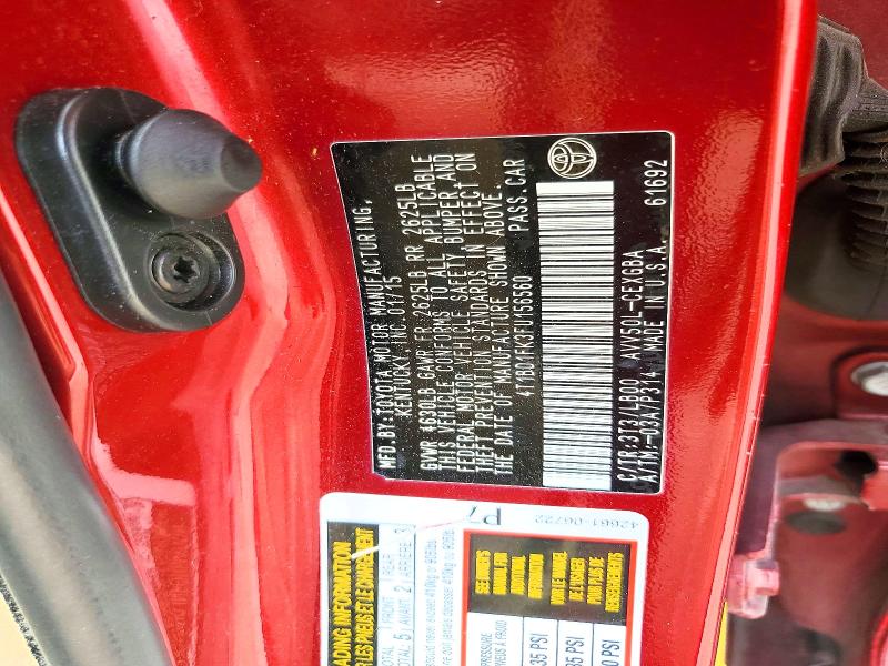 2015 Toyota Camry Hybrid მანქანა იყიდება აუქციონზე, vin: 4T1BD1FK3FU156560, აუქციონის ნომერი: 57083526