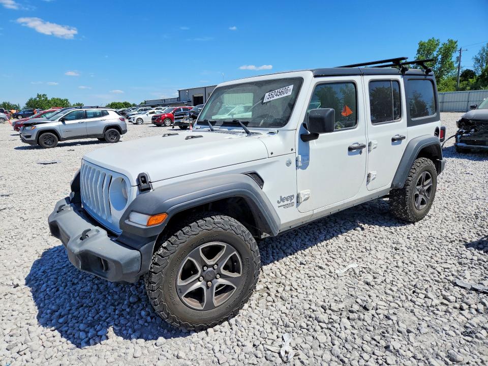 2019 Jeep Wrangler Unlimited მანქანა იყიდება აუქციონზე, vin: 1C4HJXDG4KW506012, აუქციონის ნომერი: 55245606