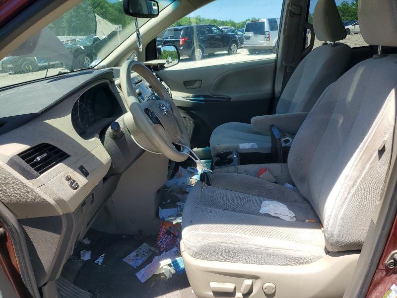 55851176 :رقم المزاد ، 5TDKK3DC6ES464861 vin ، 2014 Toyota Sienna مزاد بيع