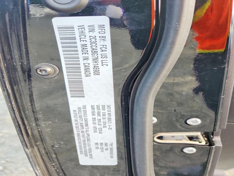 58017806 :رقم المزاد ، 2C3CCABG7NH146908 vin ، 2022 Chrysler 300 مزاد بيع