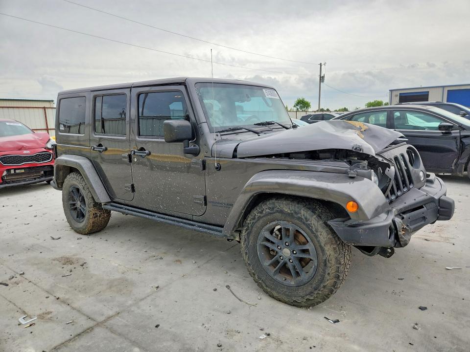 57436006 :رقم المزاد ، 1C4BJWEG4HL568695 vin ، 2017 Jeep Wrangler Unlimited مزاد بيع