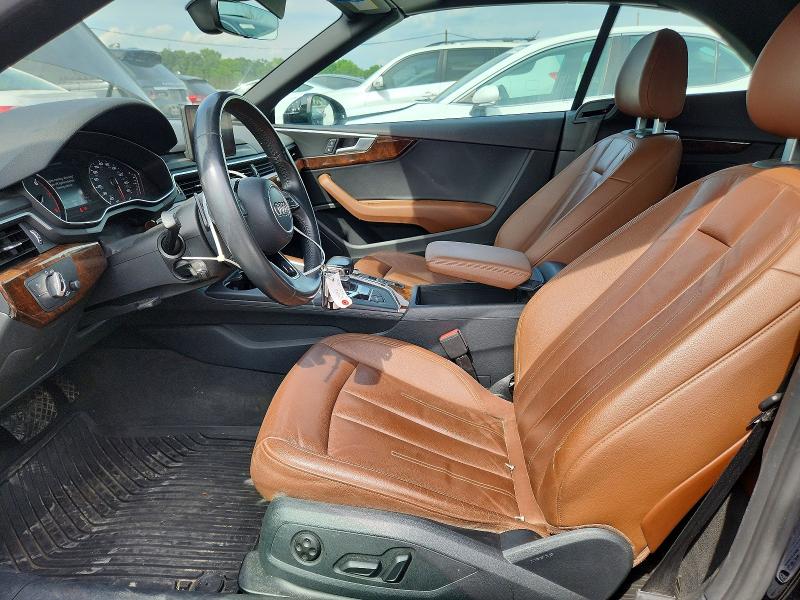 57019186 :رقم المزاد ، WAUWNGF54JN011205 vin ، 2018 Audi A5 مزاد بيع