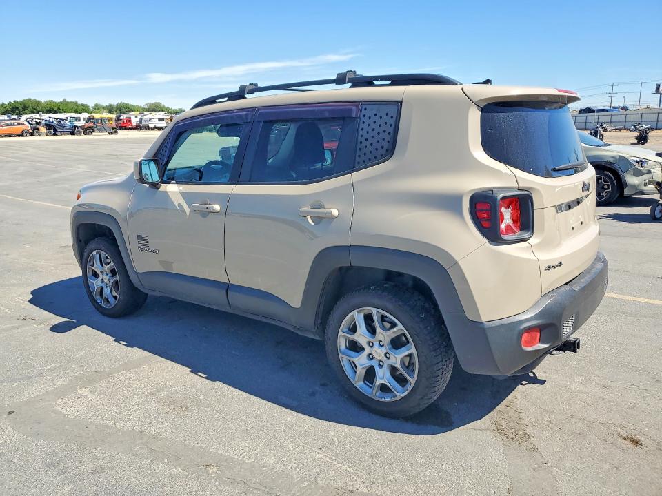 2016 Jeep Renegade მანქანა იყიდება აუქციონზე, vin: ZACCJBBT5GPD79580, აუქციონის ნომერი: 57406676