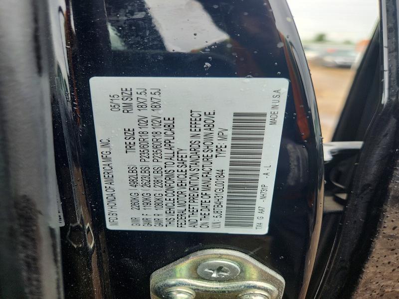 58933746 :رقم المزاد ، 5J8TB4H31GL001844 vin ، 2016 Acura Rdx مزاد بيع