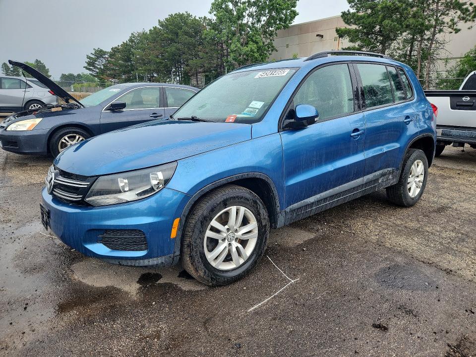 Aukcja sprzedaży 2017 Volkswagen Tiguan, vin: WVGBV7AX2HK026755, numer aukcji: 54341466