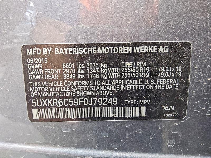 Продажа на аукционе авто 2015 Bmw X5, vin: 5UXKR6C59F0J79249, номер лота: 56497066