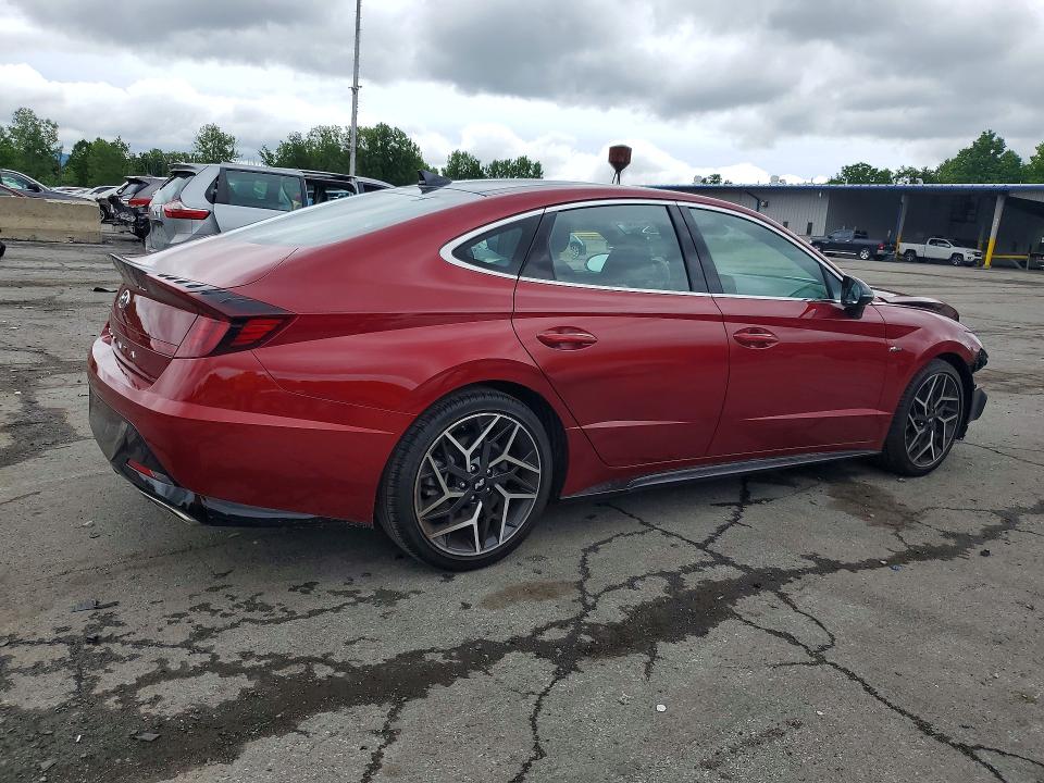 2023 Hyundai Sonata მანქანა იყიდება აუქციონზე, vin: KMHL14JC2PA327316, აუქციონის ნომერი: 58427996