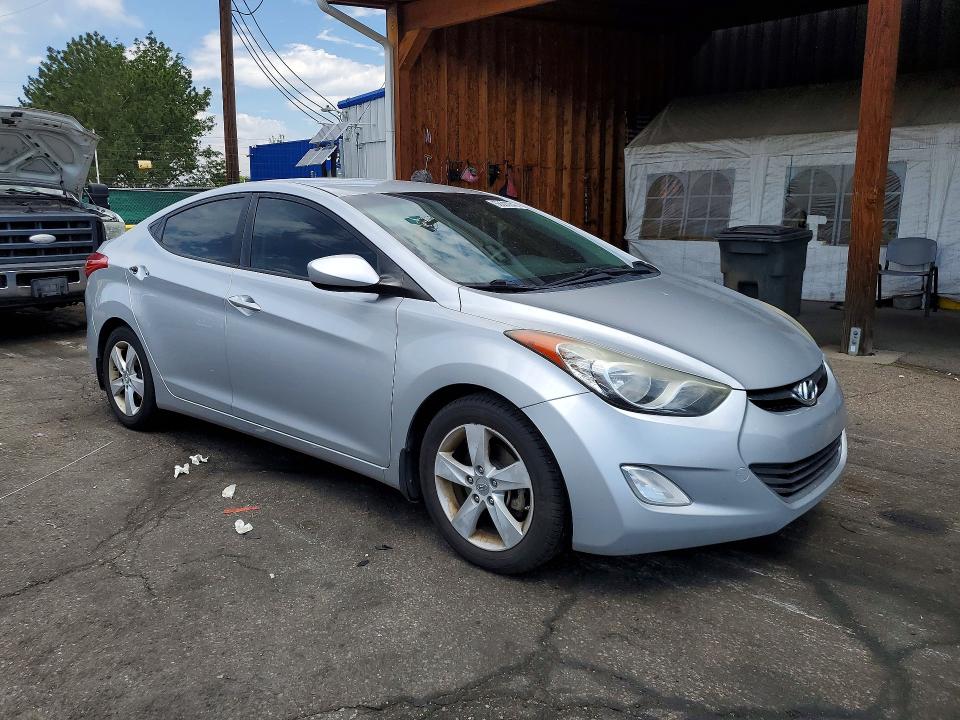 58385046 :رقم المزاد ، 5NPDH4AE9DH153352 vin ، 2013 Hyundai Elantra مزاد بيع