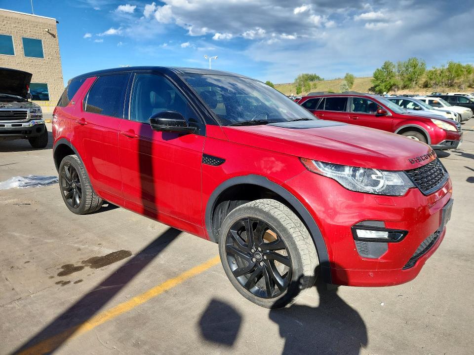 Продажа на аукционе авто 2017 Land Rover Discovery Sport, vin: SALCR2BG0HH689892, номер лота: 57435986
