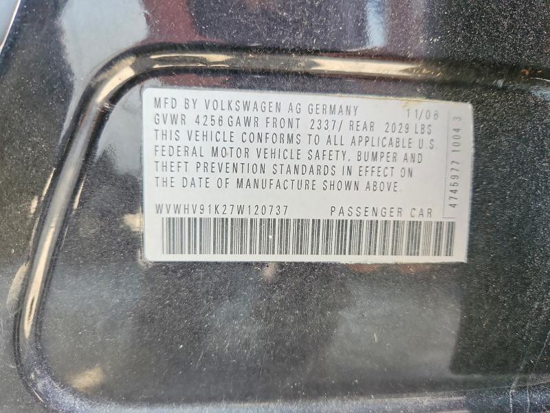 Aukcja sprzedaży 2007 Volkswagen New Gti, vin: WVWHV91K27W120737, numer aukcji: 55433516