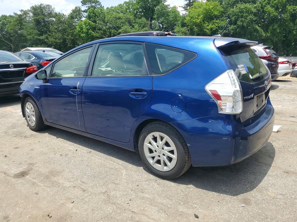 2013 Toyota Prius V მანქანა იყიდება აუქციონზე, vin: JTDZN3EU3D3289613, აუქციონის ნომერი: 57011326