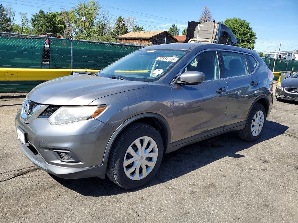 Auction sale of the 2016 Nissan Rogue, vin: KNMAT2MV0GP621740, lot number: 57884696