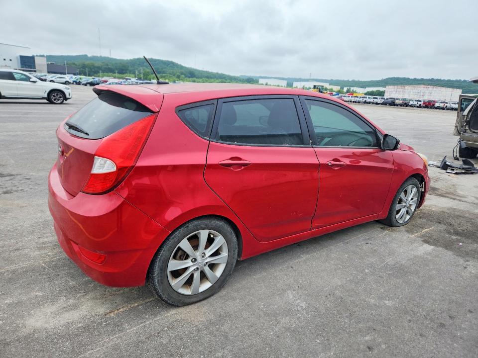 58771266 :رقم المزاد ، KMHCU5AEXEU175814 vin ، 2014 Hyundai Accent مزاد بيع