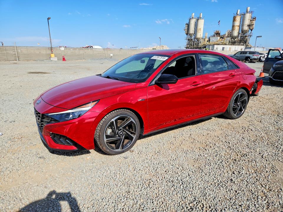 Продажа на аукционе авто 2023 Hyundai Elantra, vin: KMHLR4AF7PU380675, номер лота: 57367816