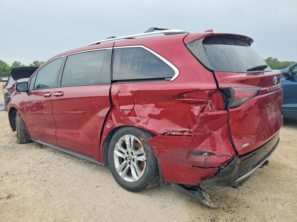 2022 Toyota Sienna მანქანა იყიდება აუქციონზე, vin: 5TDZSKFC5NS052596, აუქციონის ნომერი: 57608546