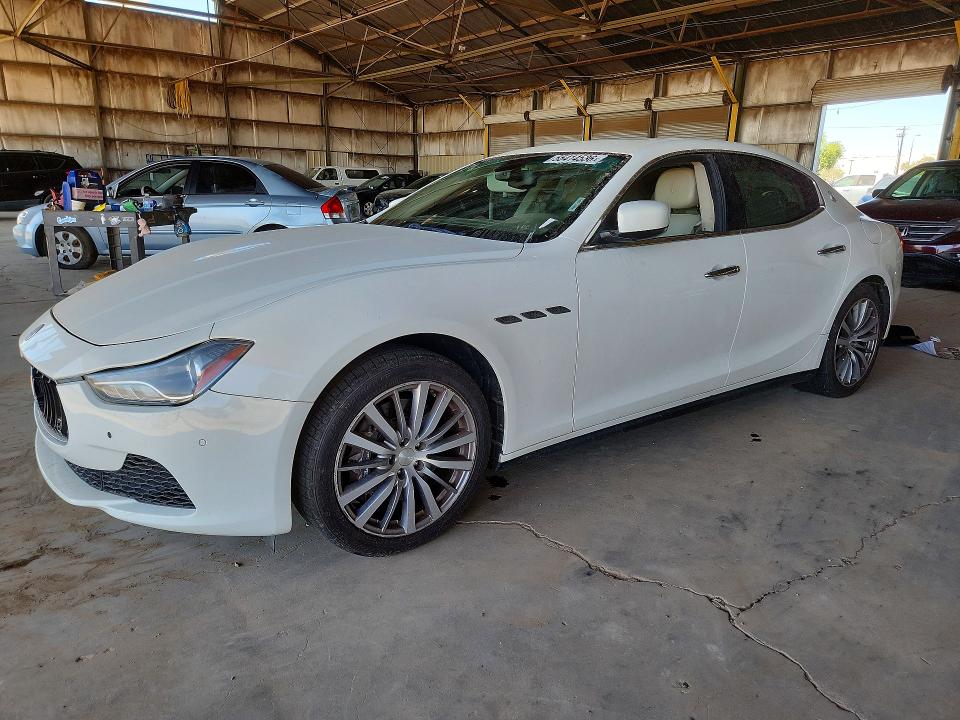 Продаж на аукціоні авто 2015 Maserati Ghibli, vin: ZAM57XSA7F1130498, номер лоту: 55414536