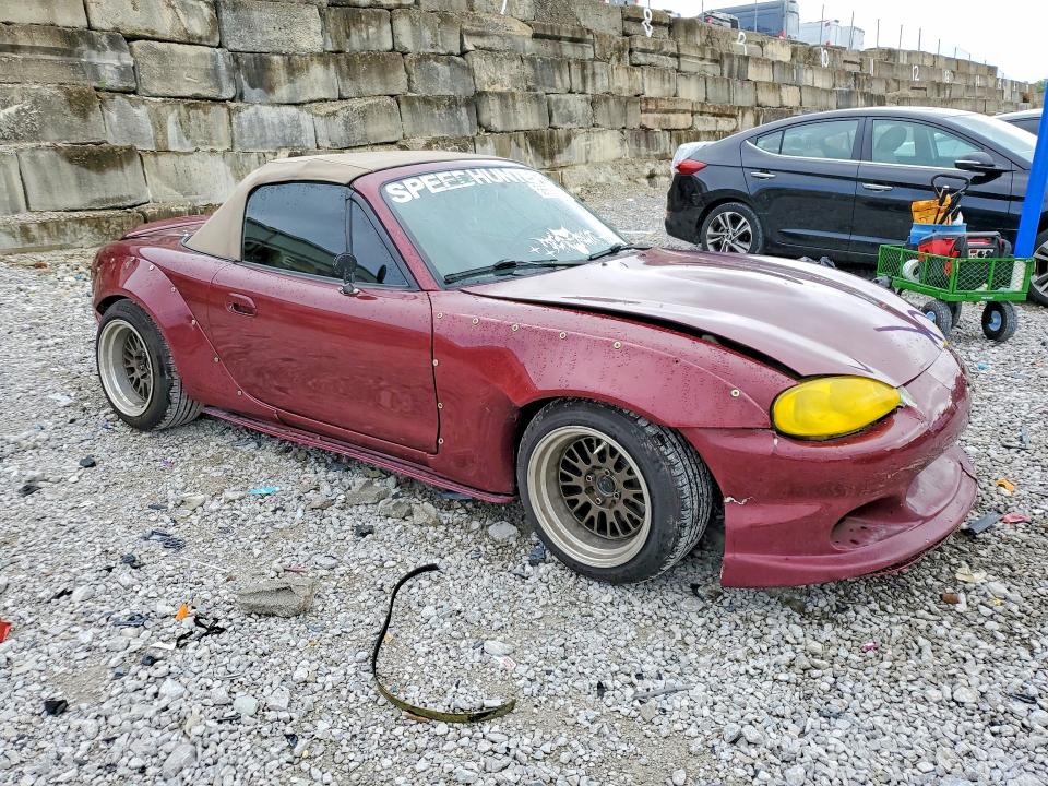 2003 Mazda Mx-5 Miata მანქანა იყიდება აუქციონზე, vin: JM1NB353230313561, აუქციონის ნომერი: 56655746