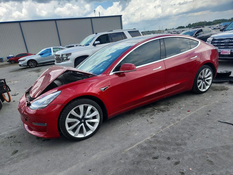 Auction sale of the 2019 Tesla Model 3, vin: 5YJ3E1EA1KF336413, lot number: 58417356