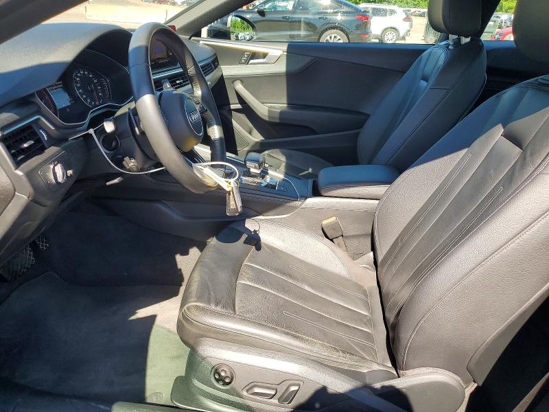 2018 Audi A5 მანქანა იყიდება აუქციონზე, vin: WAUNNAF55JA082171, აუქციონის ნომერი: 57519406