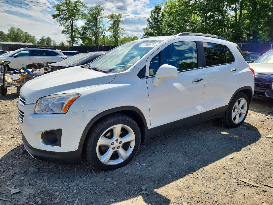 57595976 :رقم المزاد ، 3GNCJMSB2GL159963 vin ، 2016 Chevrolet Trax مزاد بيع
