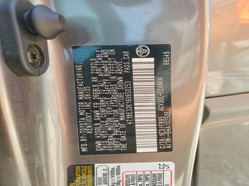 Продаж на аукціоні авто 2006 Toyota Camry, vin: 4T1BE32K16U650253, номер лоту: 58612236